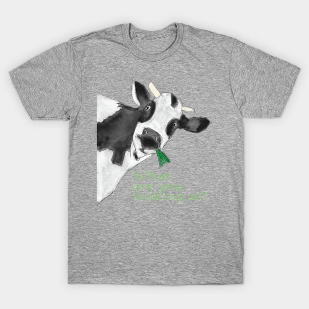 What are you looking at? T-Shirt by amycoleman